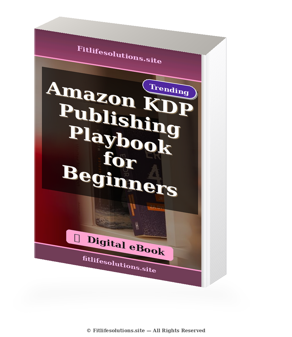 Amazon KDP Publishing Playbook for Beginners