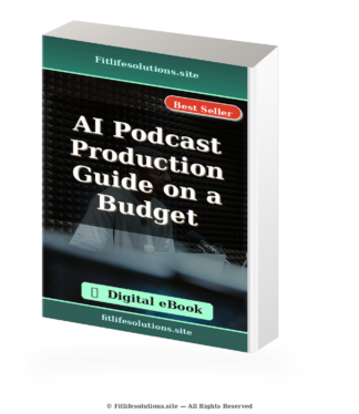 AI Podcast Production Guide on a Budget (Digital eBook)