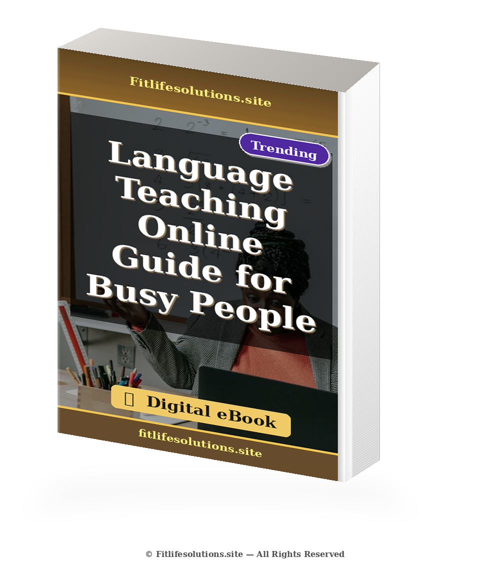 Language Teaching Online Guide for Busy People